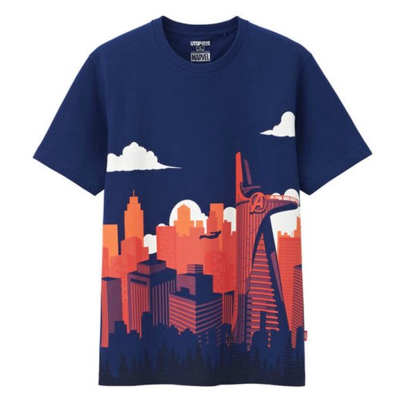 Uniqlo Other - Marvel x Uniqlo Iron Man Cityline T-Shirt Size M